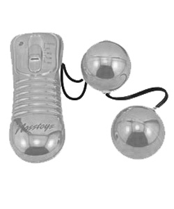 Vibrating Ben Wa Balls Silver  [NW1889-1]