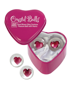 Crystal Balls Pink Heart [SE1295-10]