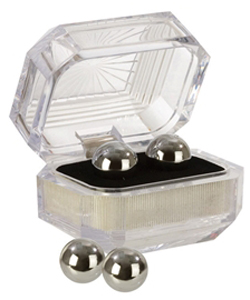 Silver Balls in Presentation Box [SE1305-05]