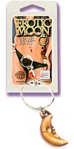 Non-Piercing Erotic Moon Navel Ring