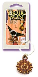 Non-Piercing Erotic Sun Navel Ring