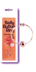 Non-Piercing Gold Belly Button Ring