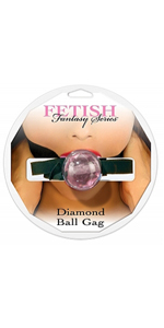 Fetish Fantasy Diamond Pink Ball Gag ~ PD2115-11