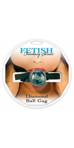 Fetish Fantasy Diamond Blue Ball Gag ~ PD2115-14
