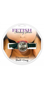 Fetish Fantasy Diamond Clear Ball Gag ~ PD2115-20