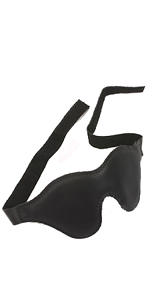 Classic Cut Leather Blindfold ~  SPL-8M-9