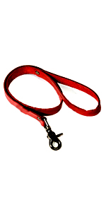 Red Basics Leash  ~  KL277