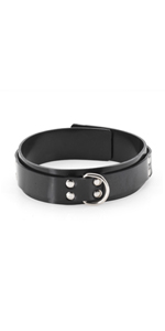 Spartacus Rubber Double Strap Collar ~  SPRUB-10