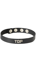 TOP Leather Wordband Collar ~ SPWB-B19