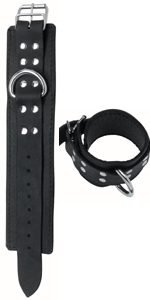 Spartacus Original Leather Lined Wrist Restraints ~  SPL-8C-1