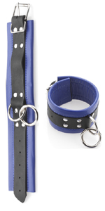 Black and Blue Wrist Restraints ~  SPL-8F-4BB