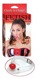 Fetish Fantasy Clear Ball Gag ~ PD3831-00