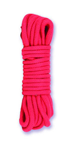 Red Cotton Bondage Rope ~ DJ2100-02