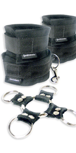 Sportsheets Hog Tie and Cuffs Set ~ SS325-01