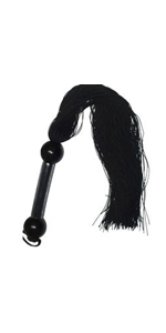 Sportsheets 22 Inch Large Rubber Whip [Black] ~ SS820-01