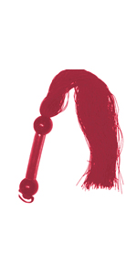Sportsheets 22 Inch Large Rubber Whip  [Red] ~ SS820-03