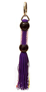 SportSheets 6 Inch Rubber Whip Keychain [Purple] ~ SS840-02
