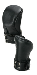Strict Leather Deluxe Padded Fist Mitts ~ XR-ST540