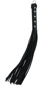 20 Inch Black Leather Strap Whip ~  SPL-10C