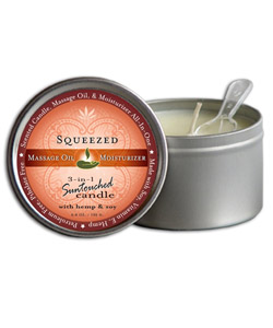Squeezed Suntouched Massage Candle