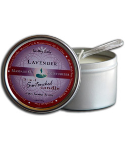 Lavender Suntouched Massage Candle