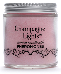 French Vanilla Champagne Lights Candle