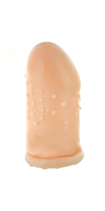 Latex Penis Extension Small Bumps, Flesh  ~  PD2401-01