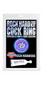 Rock Hard Power Cock Ring Kit, Purple ~ PD2207-12