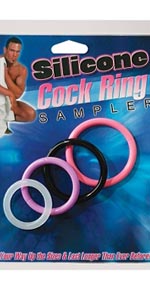 Rubber Cock Ring Sampler ~ PD2364-00
