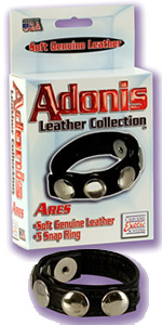 Ares Leather Cock Strap - SE1367-10