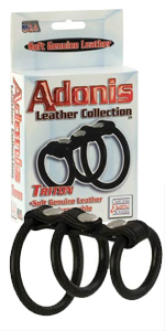 Triton Leather Cock Strap - SE1367-40