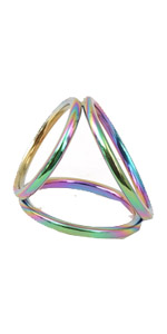 Hardline Color Tri Cage Cockring Medium