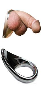 Teardrop Cock Ring ~ Large