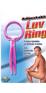 Adjustable Luv Ring, Pink ~ PD2268-11