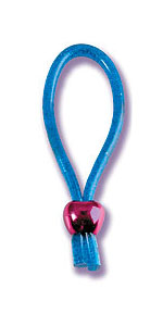 Adjustable Loop Cock Ring, Blue Glitter ~ SE1422-12