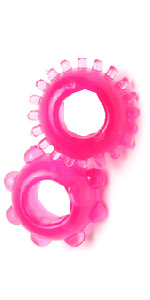 Mega Stretch Ring 2 PC Set, Pink ~ PD2220-11