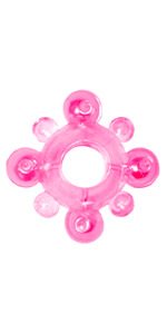 Jumbo Beaded Love Ring, Pink ~ PD2223-11
