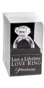 Last a Lifetime Love Ring, Clear ~ PD2273-20