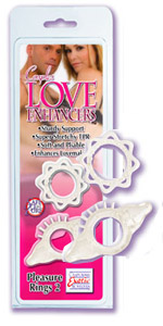 Couples Love Enhancers Pleasure Rings 2 ~ SE1430-20