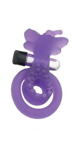 Purple Butterfly Ring ~ GT598-2BX