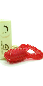 Jelly Sensual Lovers Ring, Red ~ GT607-2BX
