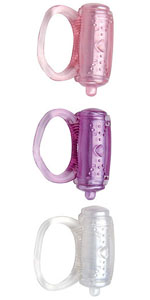 XXX 1-Use Vibrating Cock Ring [3 Pack] ~ TS0609-6