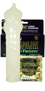 Trojan Magnum Twister Condoms 12 Pack