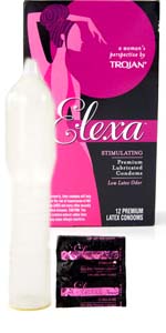Elexa Stimulating Condoms 12 Pack