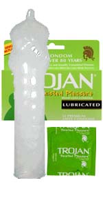 Trojan Twisted Pleasure Condoms 12 Pack