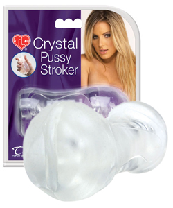 Cyberskin Crystal Pussy Stroker Clear