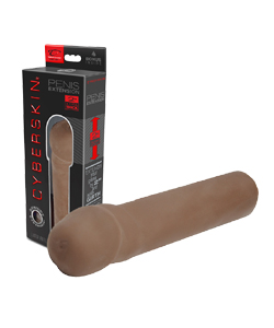 CyberSkin Transformer 2 Inch Penis Extension Cinnamon