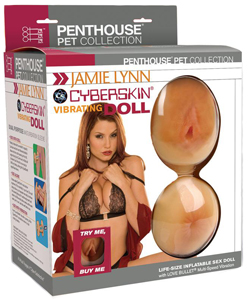 Penthouse Pet Collection Jamie Lynn CyberSkin Vibrating Doll