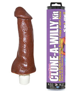 Clone A Brown Skin Willy Kit with Vibrator