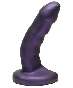 Tantus Curve Dildo Midnight Purple